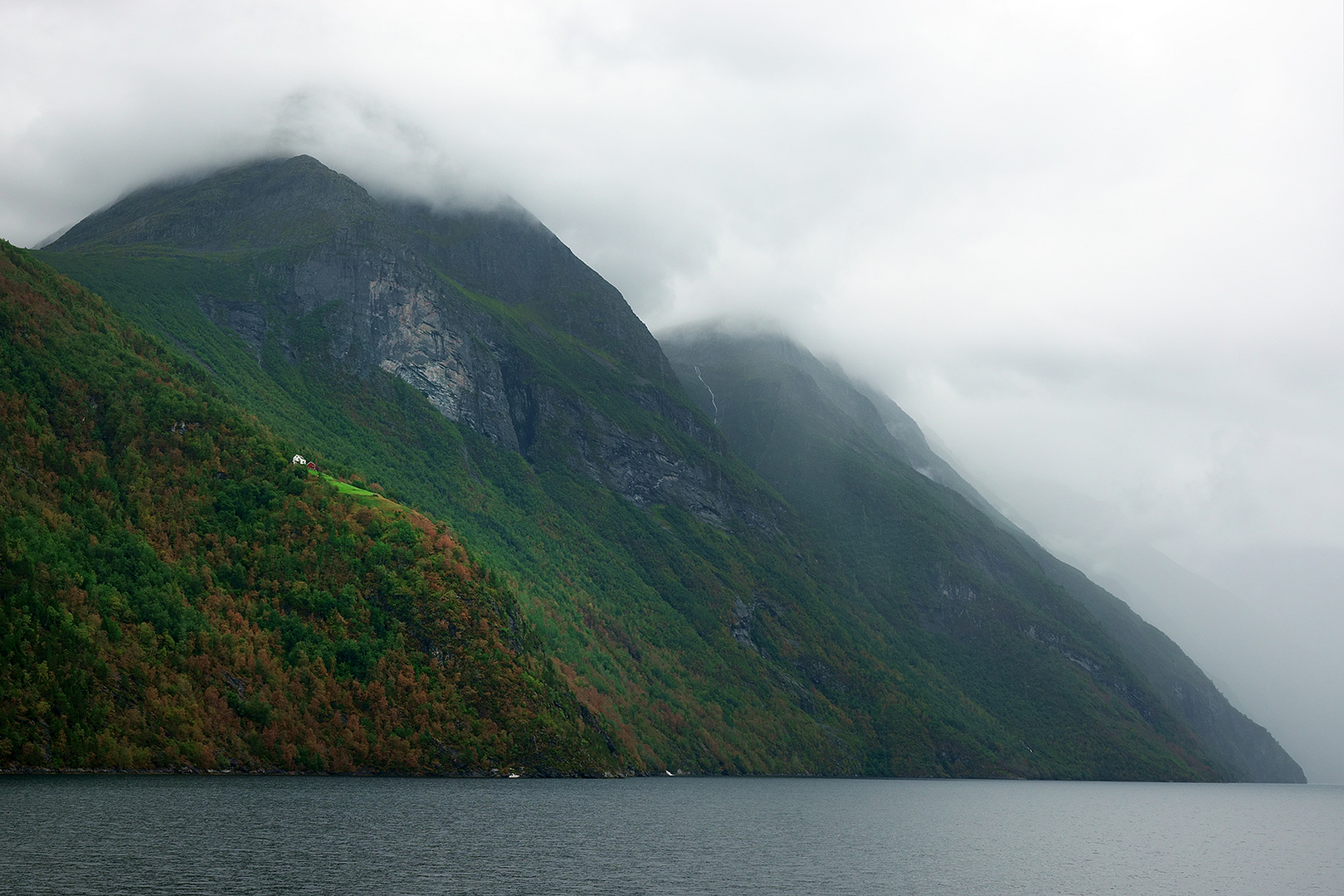 auf dem Weg zum Geirangerfjord