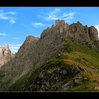 Auf dem Weg zum Gipfel des Elfer in den Stubaier Alpen