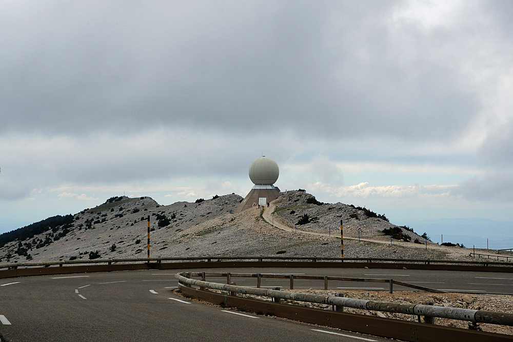 auf dem Weg zum gipfel - mont ventoux