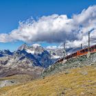 Auf dem Weg zum Gornergratt.