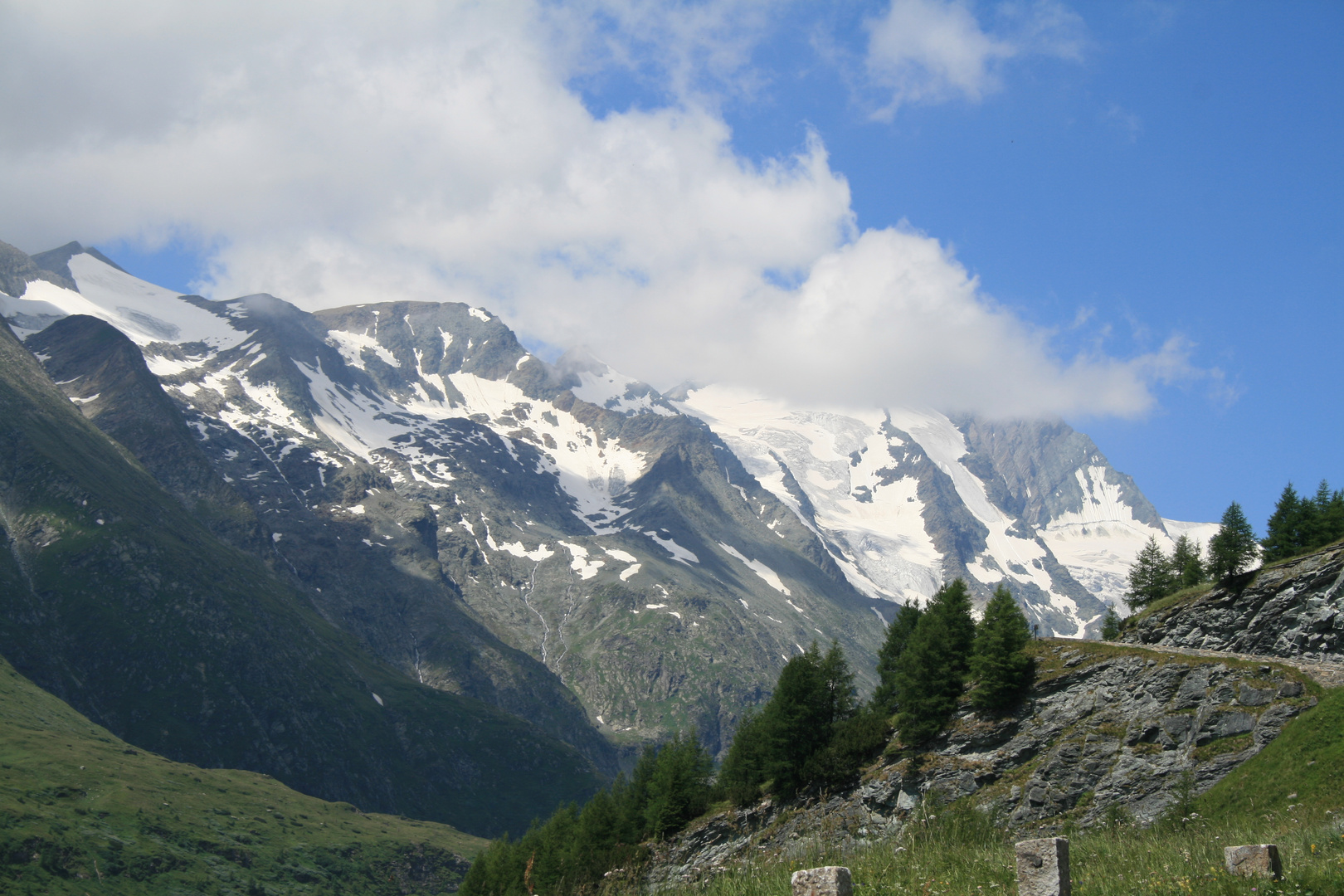 auf dem Weg zum Großglockner