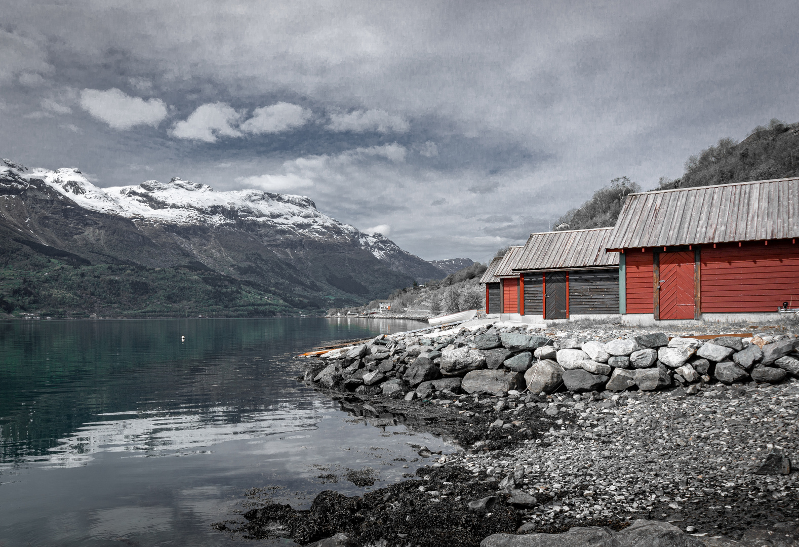 auf dem Weg zum Hardangerfjord