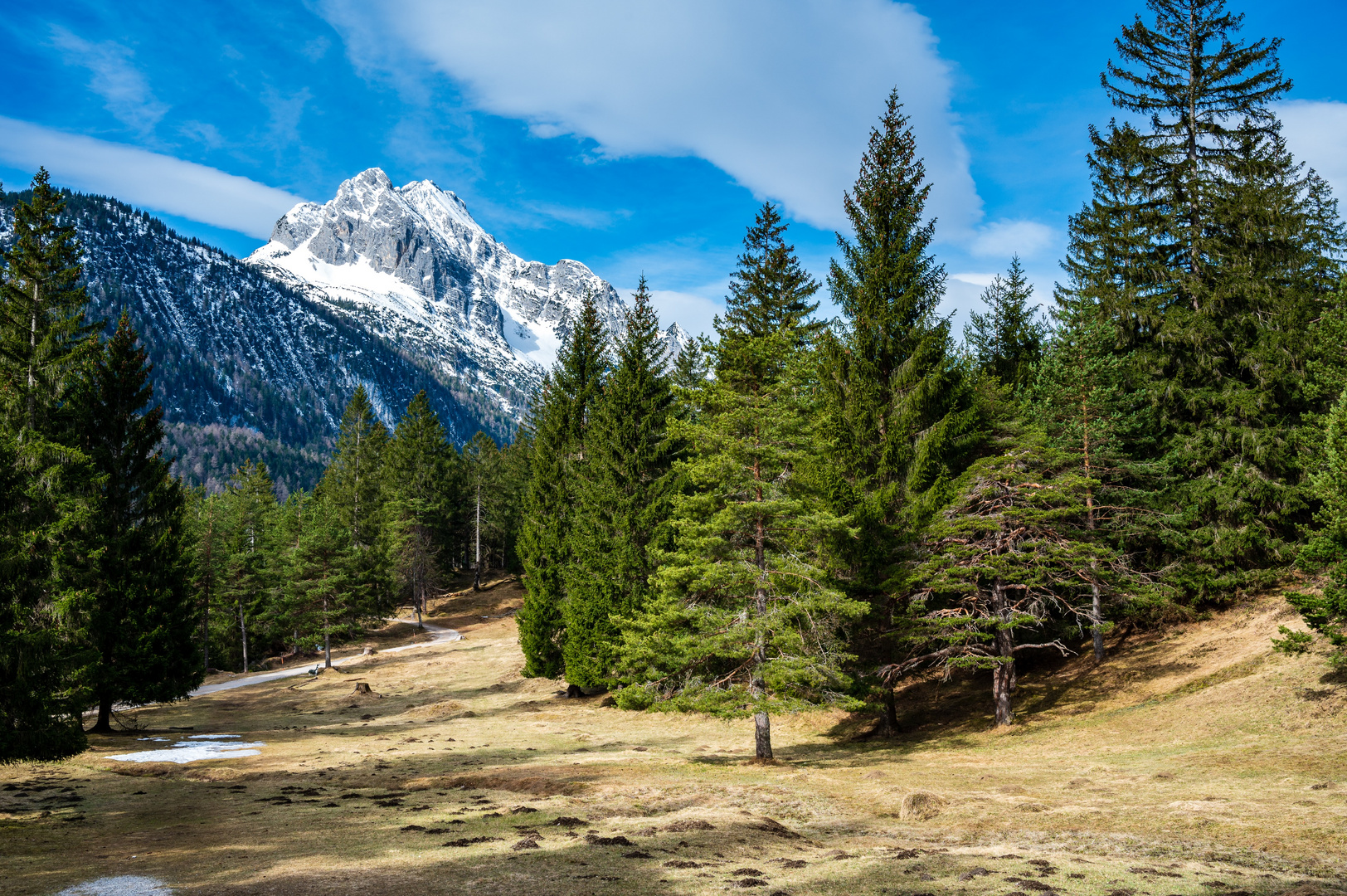 Auf dem Weg zum Hohen Kranzberg