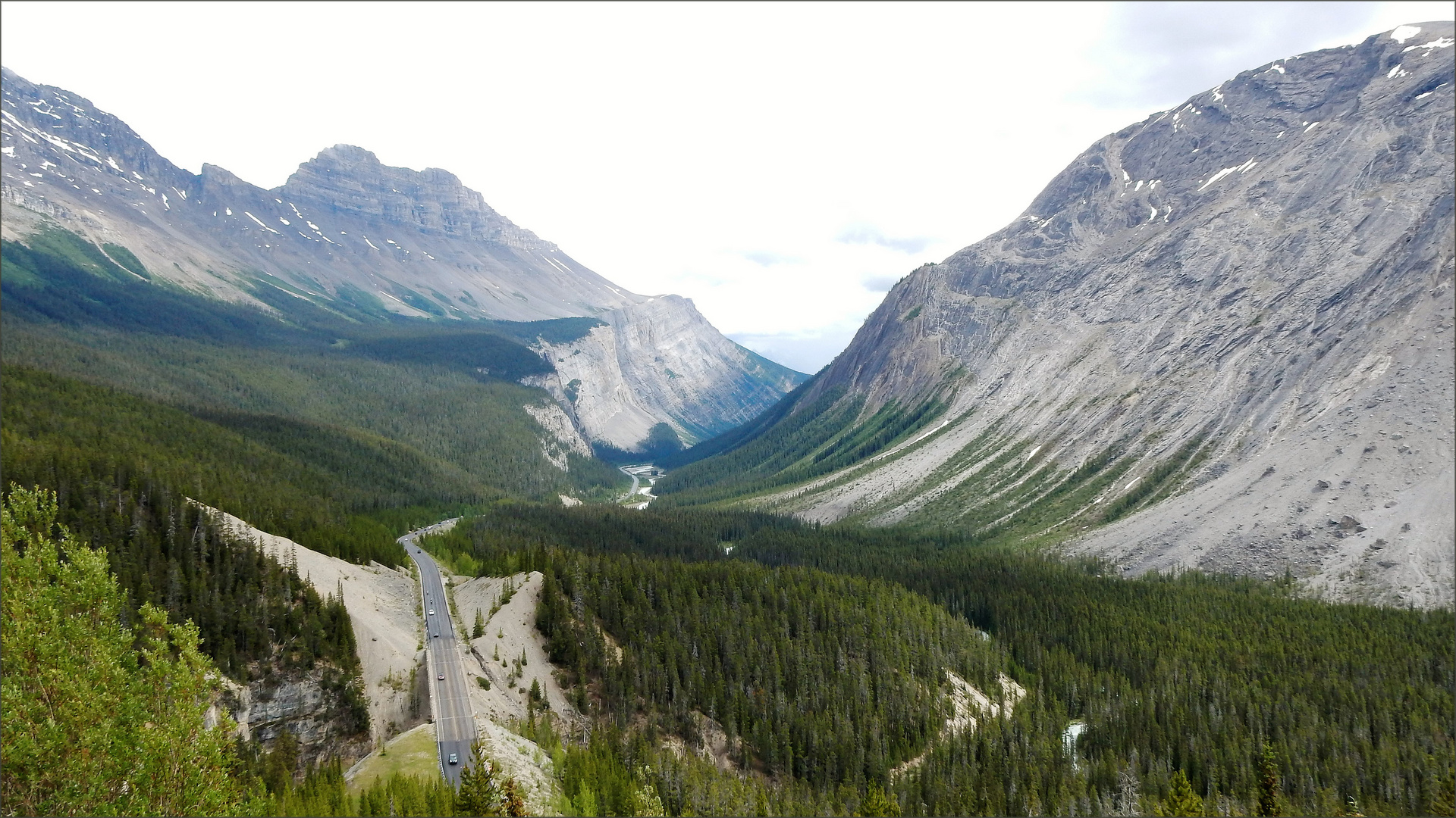 auf dem Weg zum Jasper Nationalpark