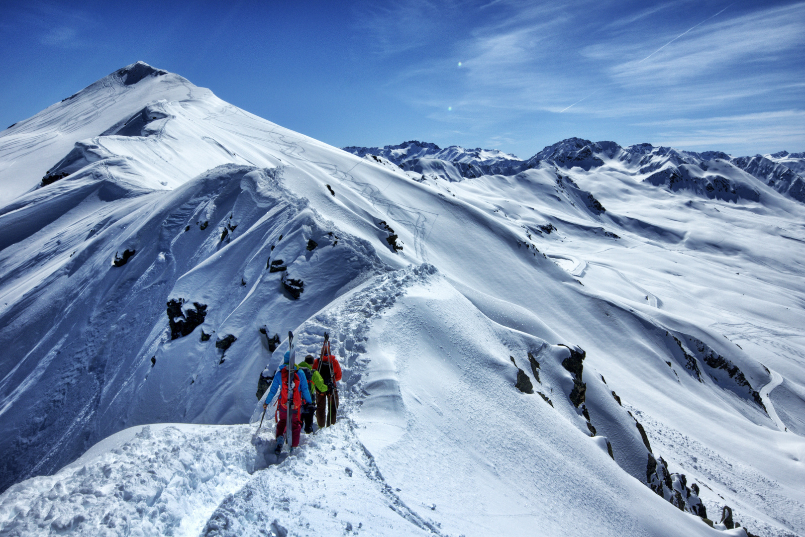 Auf dem Weg zum Jatzhorn