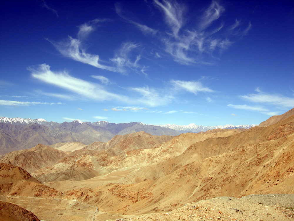 Auf dem Weg zum Khardung La  Pass - Ladakh, Indien