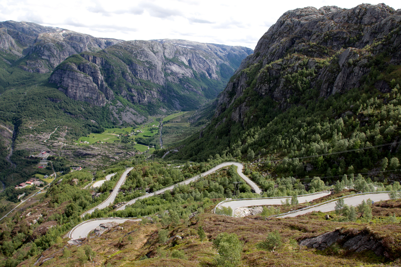 Auf dem Weg zum Kjerag