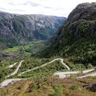 Auf dem Weg zum Kjerag