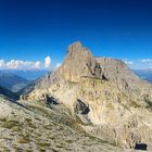 auf dem Weg zum Klettersteig .. 