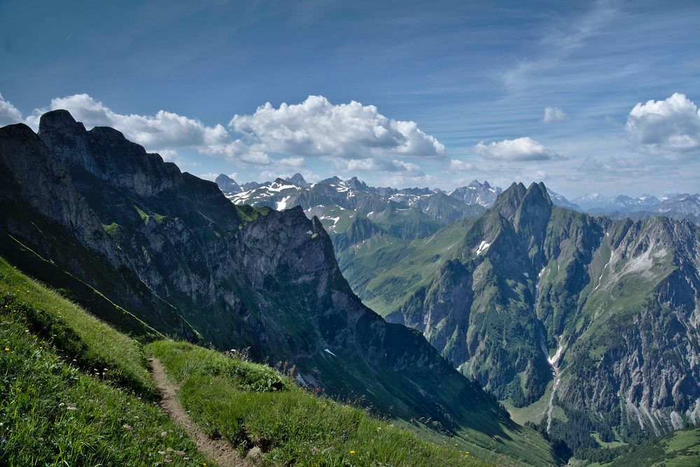 Auf dem Weg zum Laufbachereck