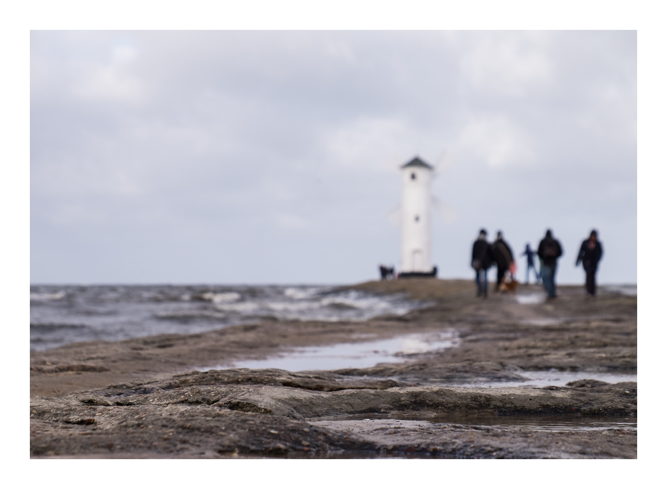 auf dem Weg zum Leuchtturm 