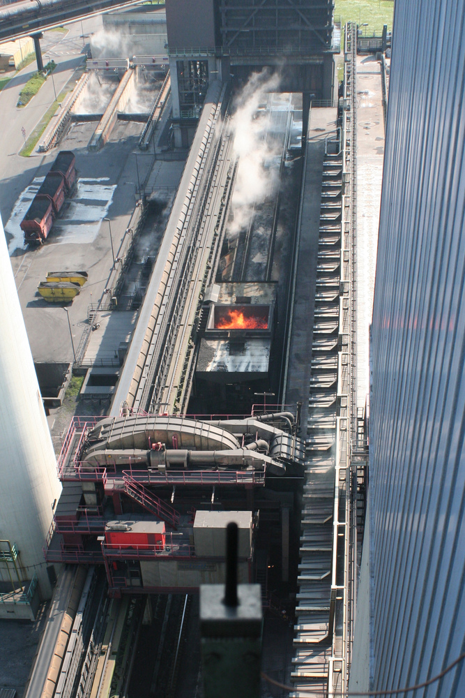 Auf dem Weg zum Löschturm