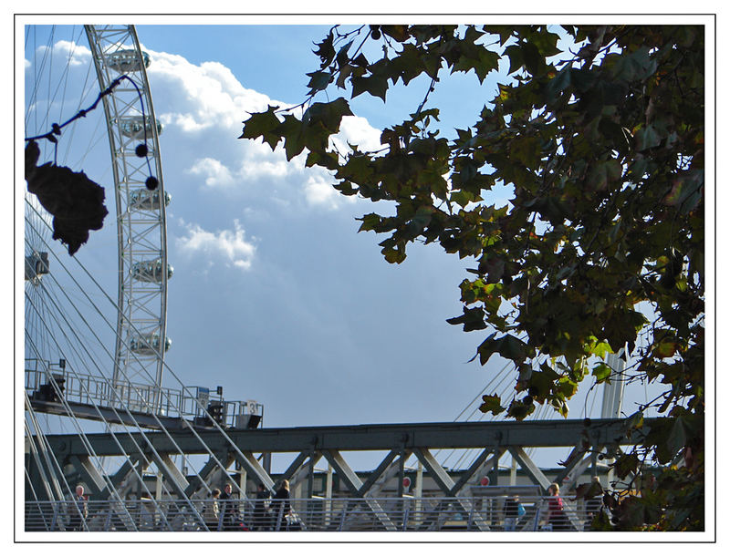 Auf dem Weg zum London Eye