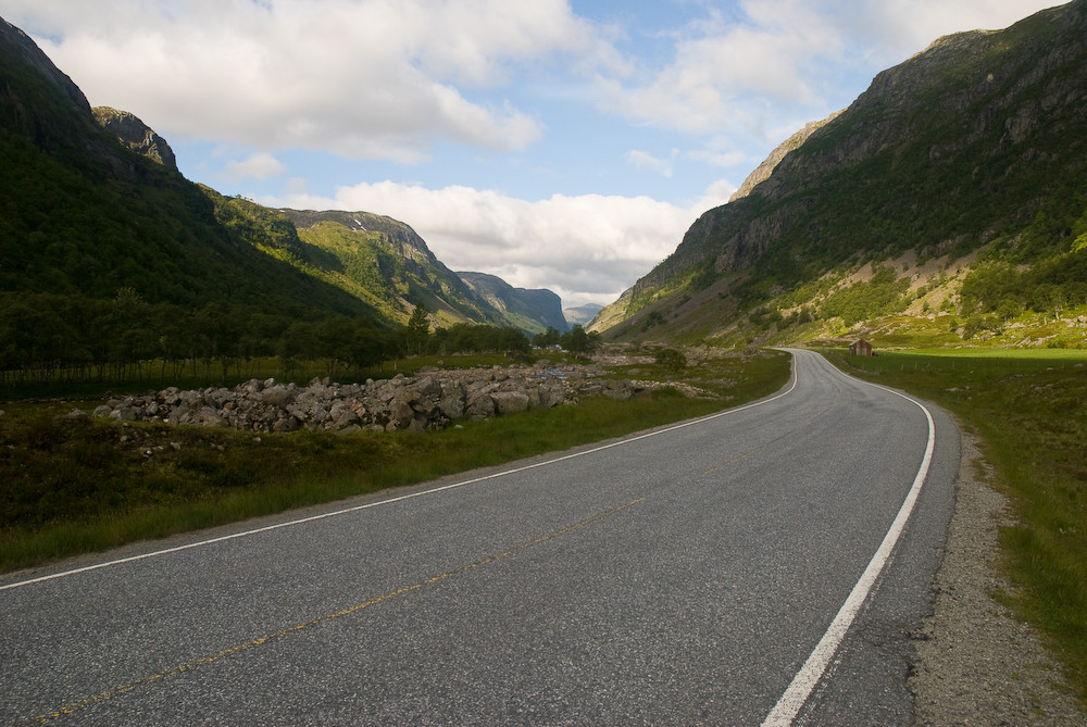 Auf dem Weg zum Lysefjord