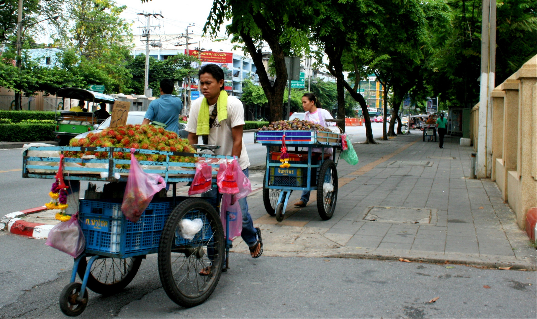 Auf dem Weg zum Markt - Bangkok