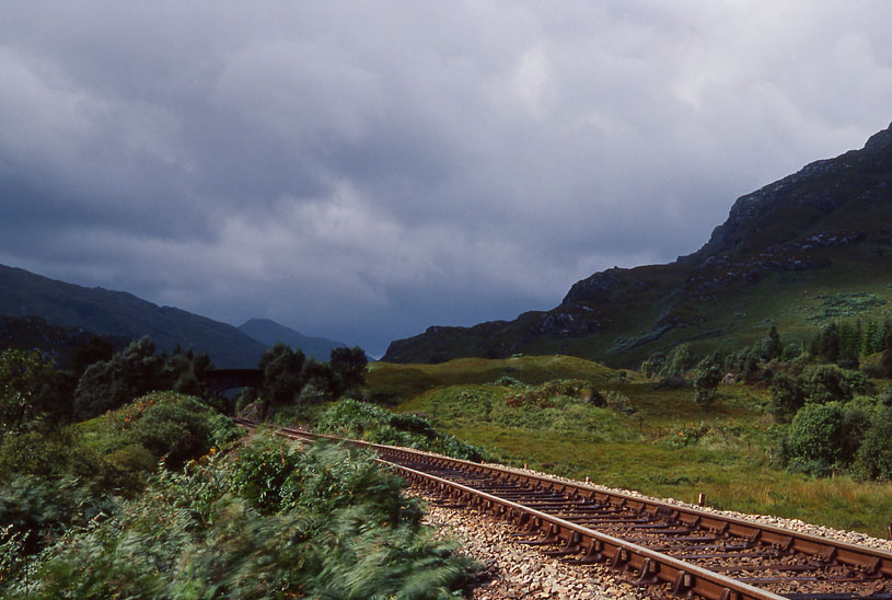 auf dem Weg zum Meer durch die Highlands