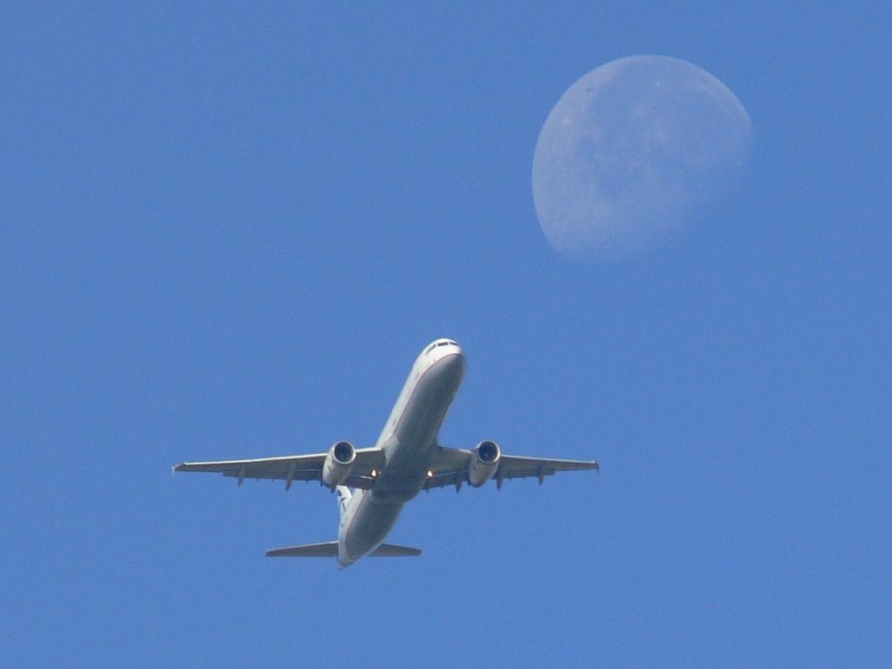 auf dem Weg zum Mond