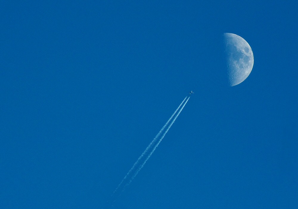 Auf dem Weg zum Mond