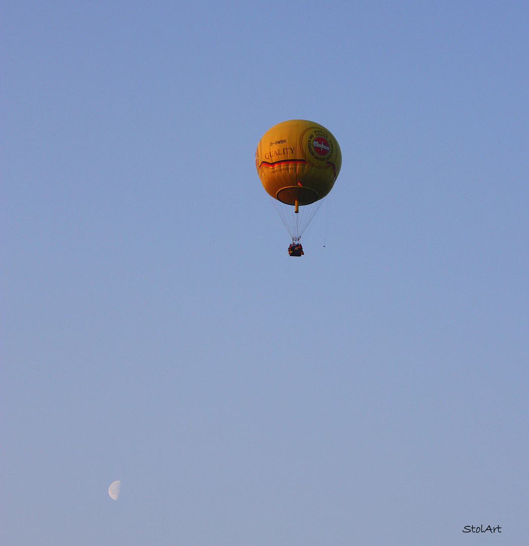 Auf dem Weg zum Mond