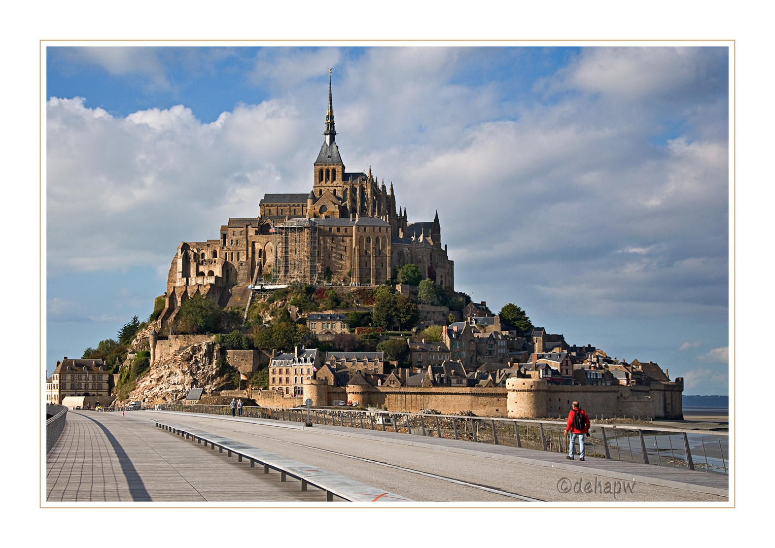 auf dem Weg zum Mont Saint Michel