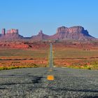 Auf dem Weg zum Monument Valley