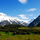 Auf dem Weg zum Mt Cook