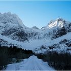 auf dem Weg zum Nußfjord