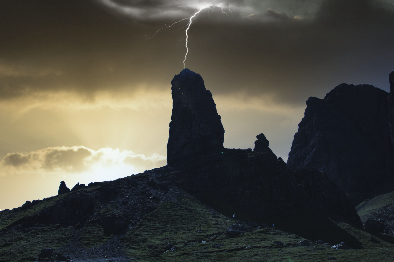 Auf dem Weg zum Old Man of Storr