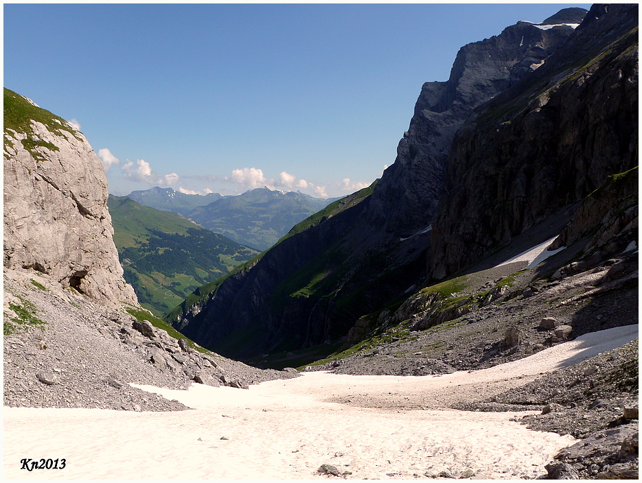 Auf dem Weg zum Pass