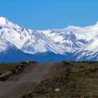 auf dem Weg zum Perito Moreno Gletscher, Calafate, Argentinien