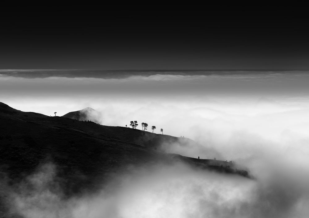 Auf dem Weg zum Pico Arieiro, Madeira