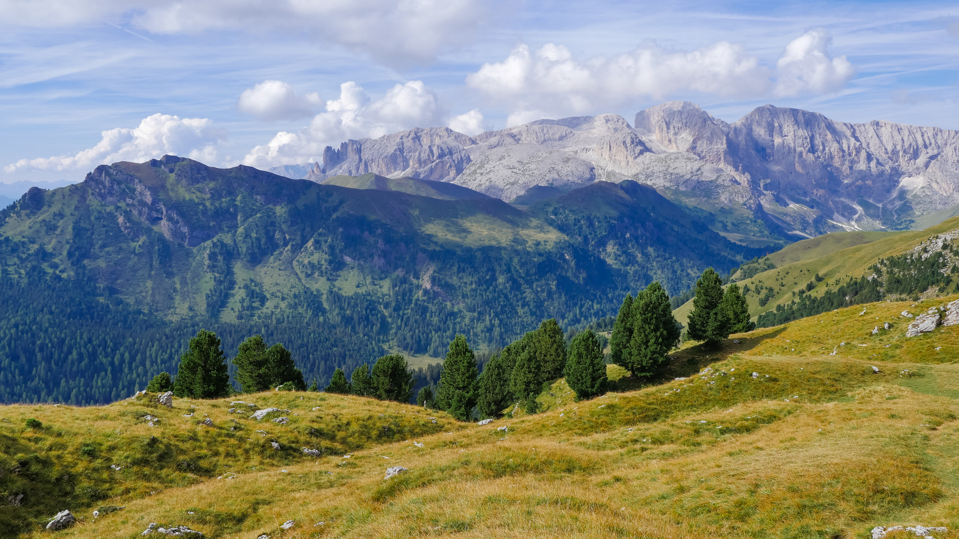 Auf dem Weg zum Plattkofel Südtirol 2016