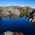 auf dem Weg zum Preikestolen