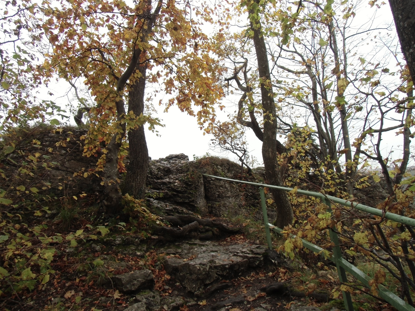 auf dem Weg zum Reußenstein ..