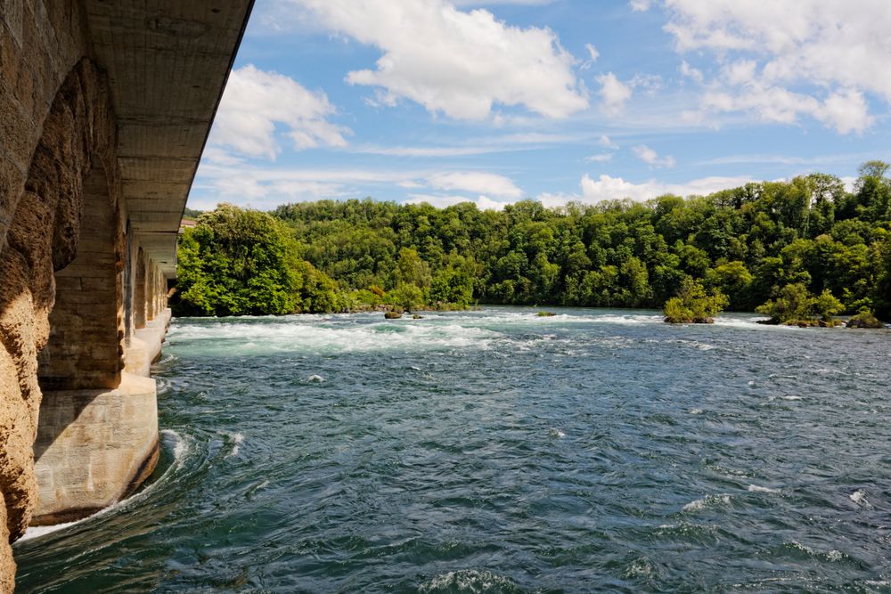 Auf dem Weg zum Rheinfall