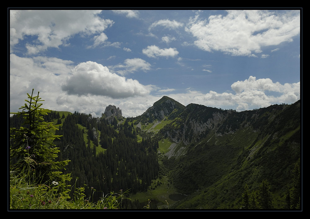 Auf dem Weg zum Risserkogel (1826m)