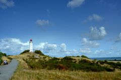 Auf dem Weg zum Sanddorn am Leuchtturm 