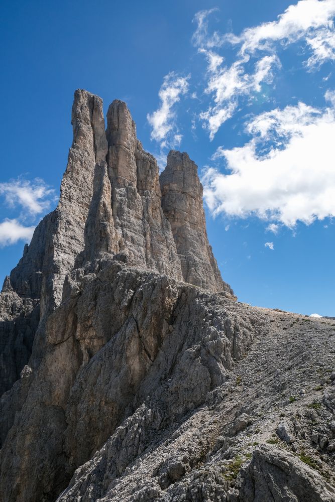 Auf dem Weg zum Santnerpass