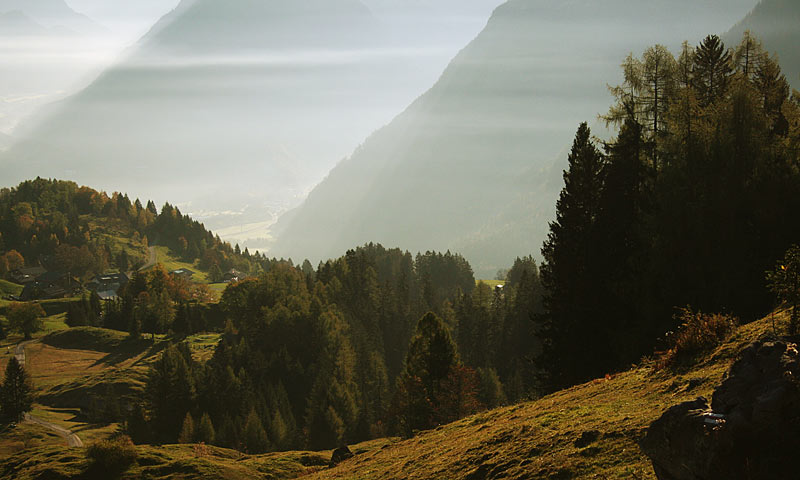 Auf dem Weg zum Schillerkopf