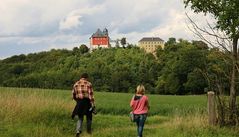 auf dem Weg zum Schloß Brandenstein