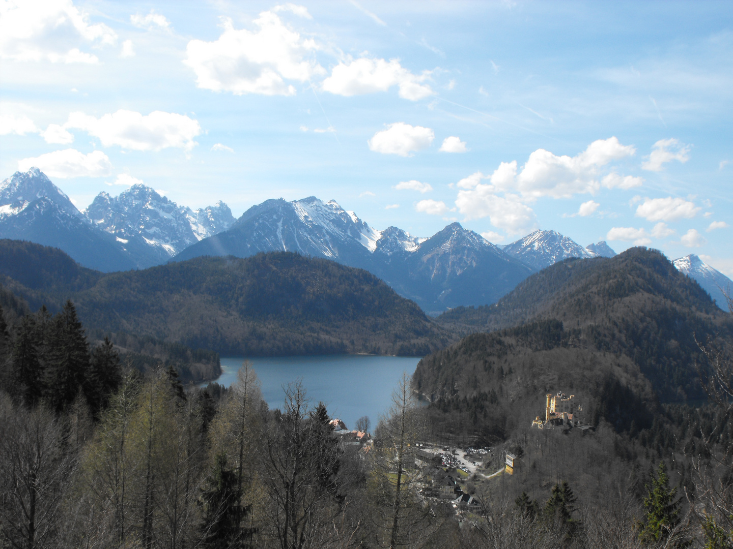 Auf dem Weg zum Schloss Neuschwanstein