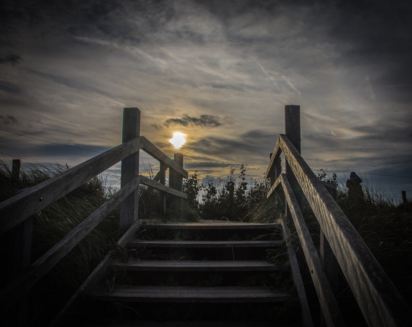 Auf dem Weg zum Sonnenuntergang