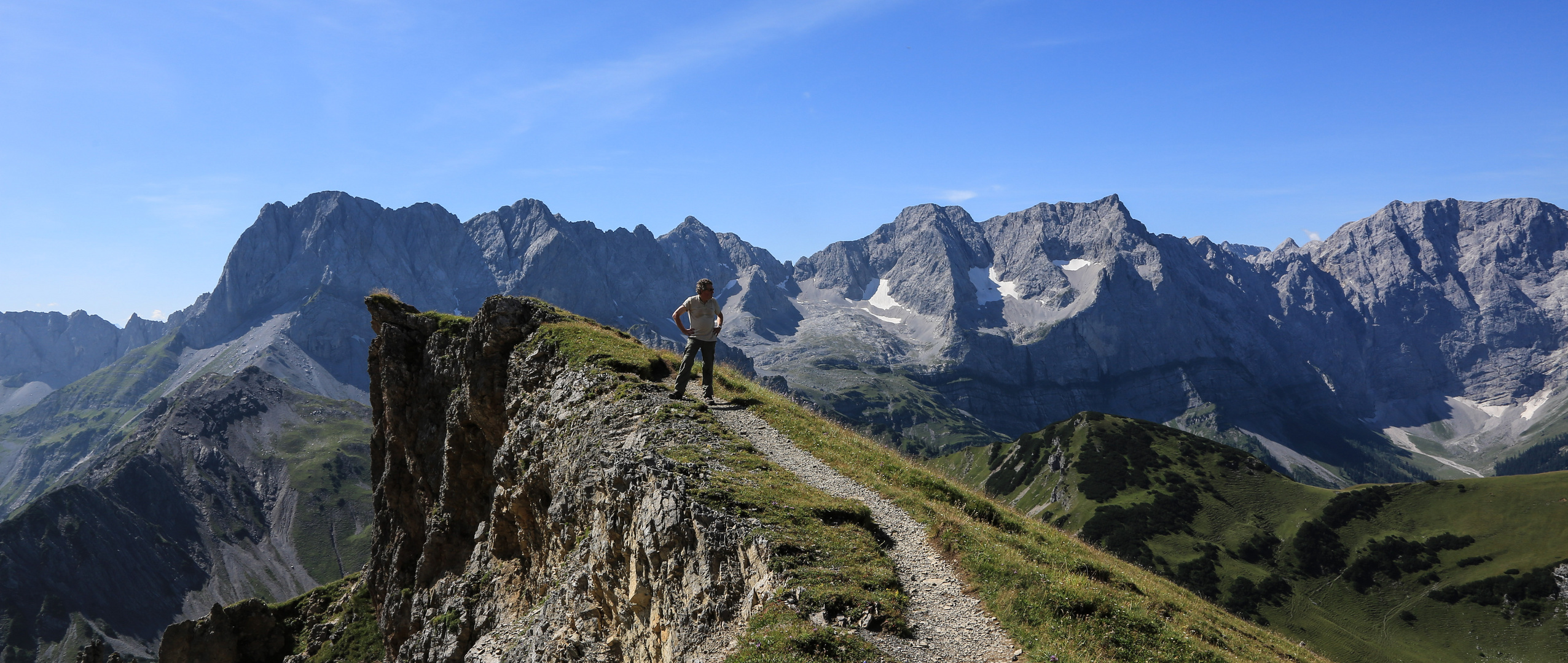 Auf dem Weg zum Sonnjoch