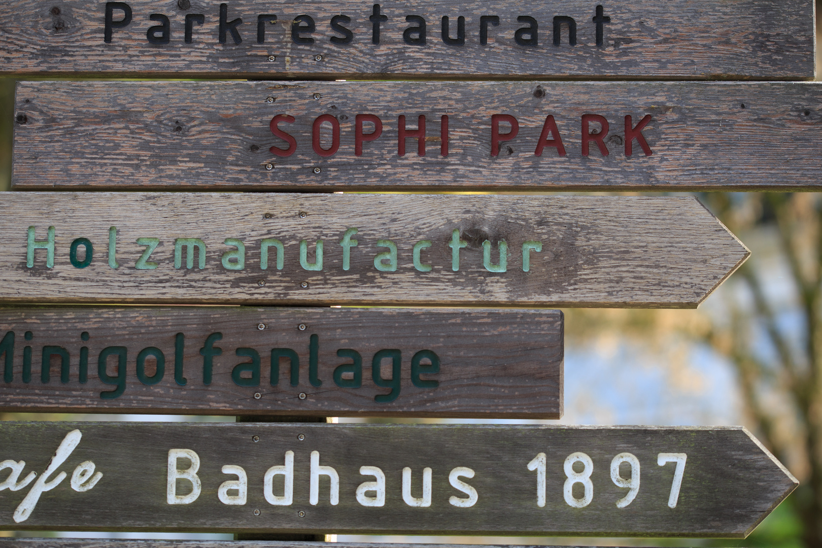 Auf dem Weg zum Sophi Park