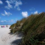 Auf dem Weg zum Strand