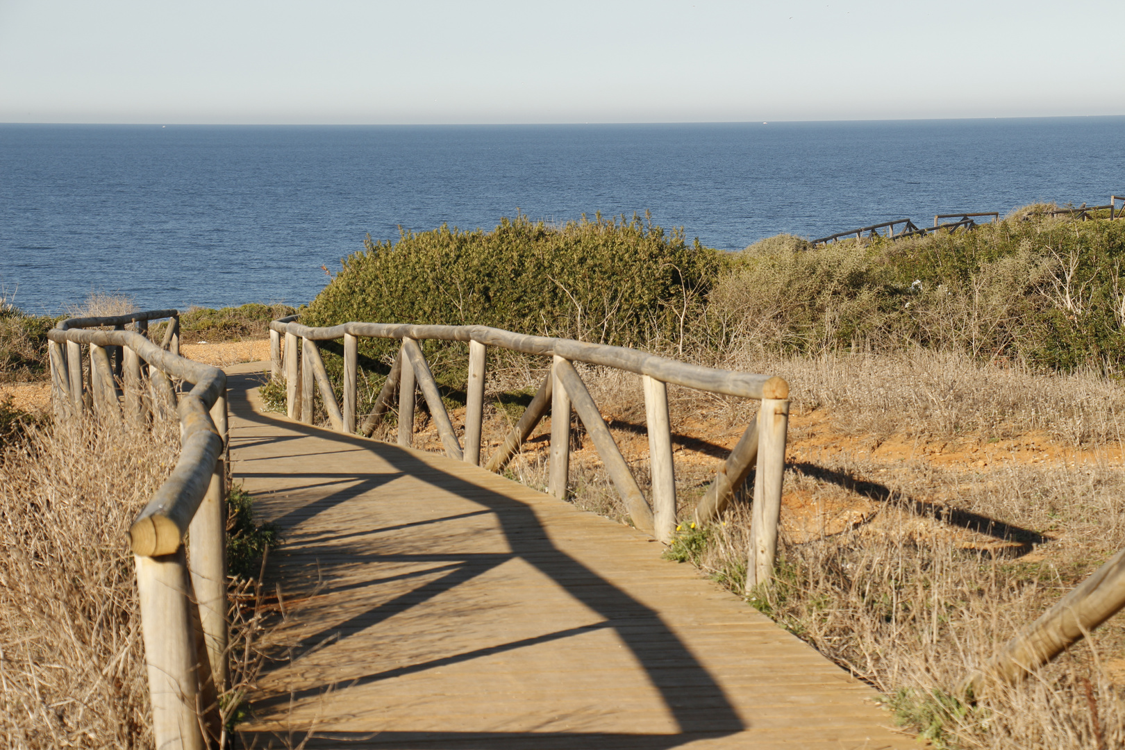 Auf dem Weg zum Strand an der Costa de la Luz