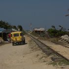 Auf dem Weg zum Strand