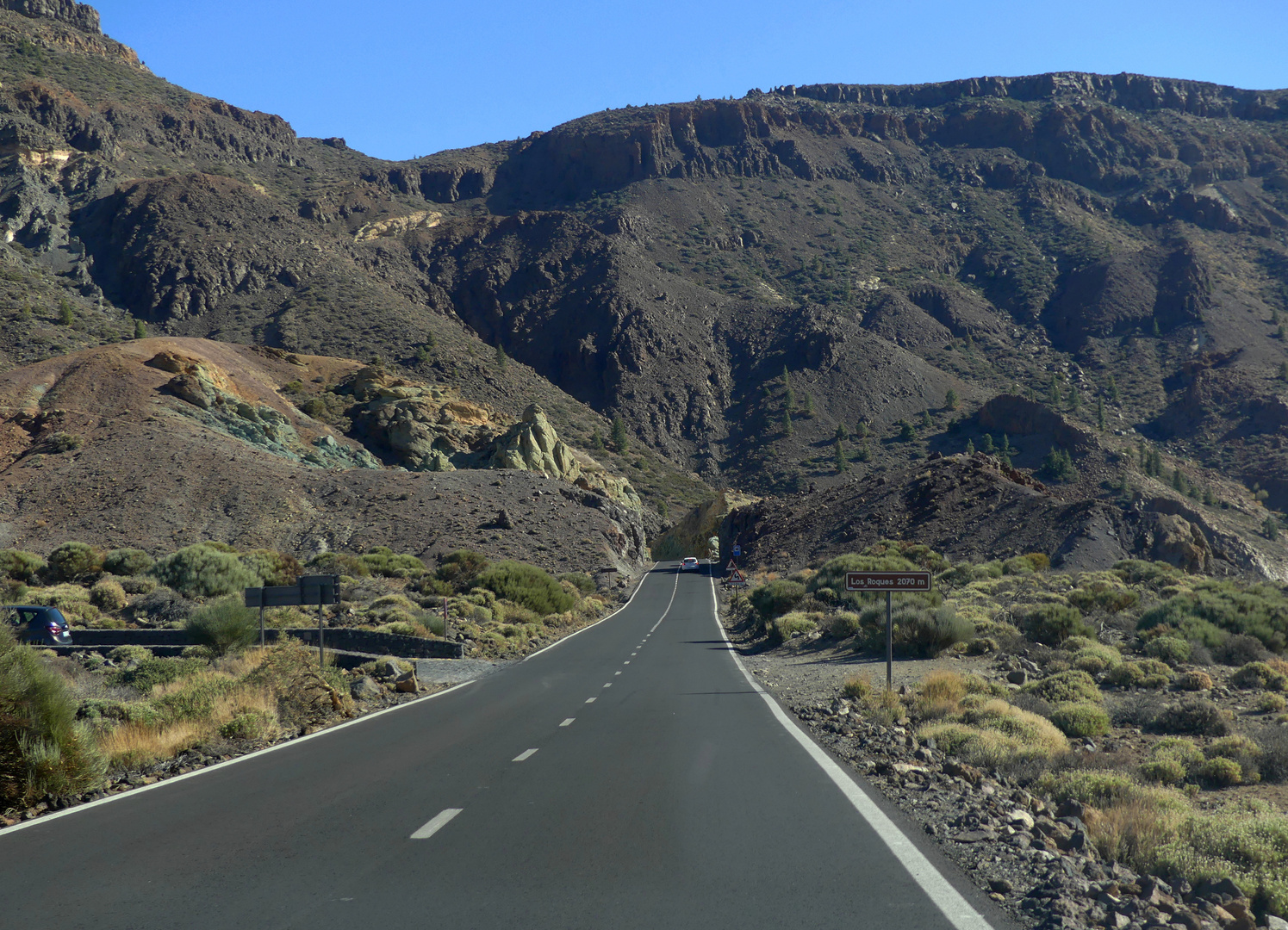 Auf dem Weg zum Teide