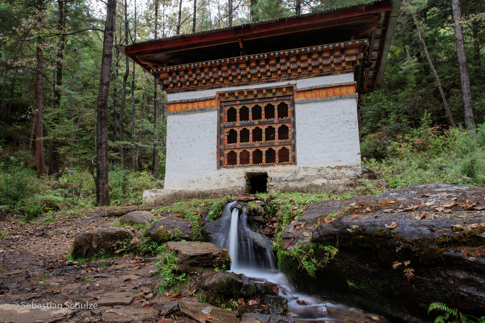 auf dem Weg zum Tigernestkloster - Bhutan 2015