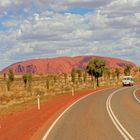 Auf dem weg zum Uluru